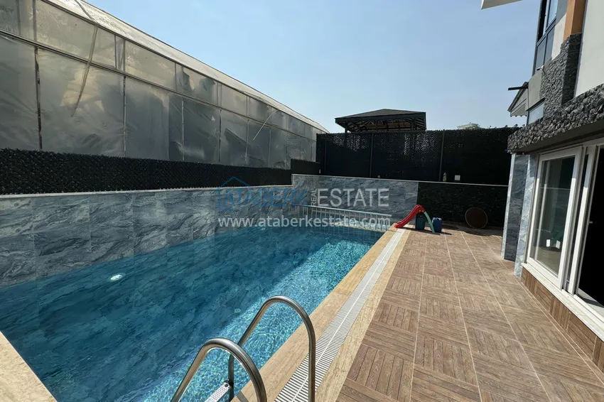 Apartament 1+1 w Alanyi z widokiem na morze w Kargicak 2