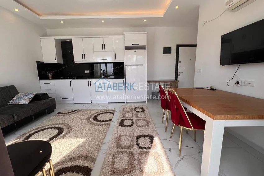 Kupuj Apartament 1+1 w Alanyi z widokiem na morze w Kargicak 4