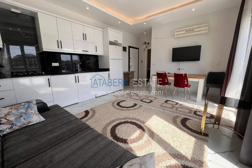 Kupuj Apartament 1+1 w Alanyi z widokiem na morze w Kargicak 5