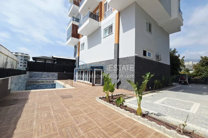 Apartament 1+1 w Alanyi z widokiem na morze w Kargicak 7
