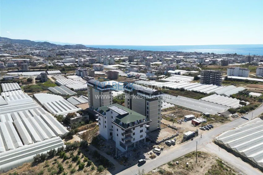 Mieszkania od inwestora, w kompleksie na końcowym etapie budowy, dzielnica Payallar — Alanya  3 