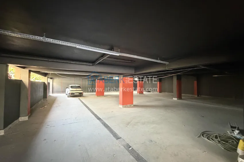 Nowy projekt rezydencji na etapie wykopalisk w prestiżowej dzielnicy Alanyi — Oba 4