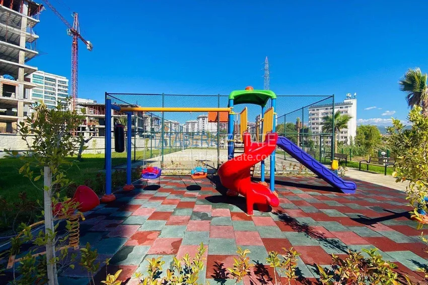 Nieruchomość w Alanyi z licencją na wynajem krótkoterminowy - apartament 1+1 w Avsallar 11 