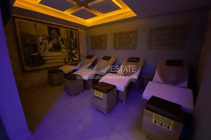 Nieruchomość w centrum Alanya - apartament 2+1 150 metrów od morza, plaża Keykubat 13 