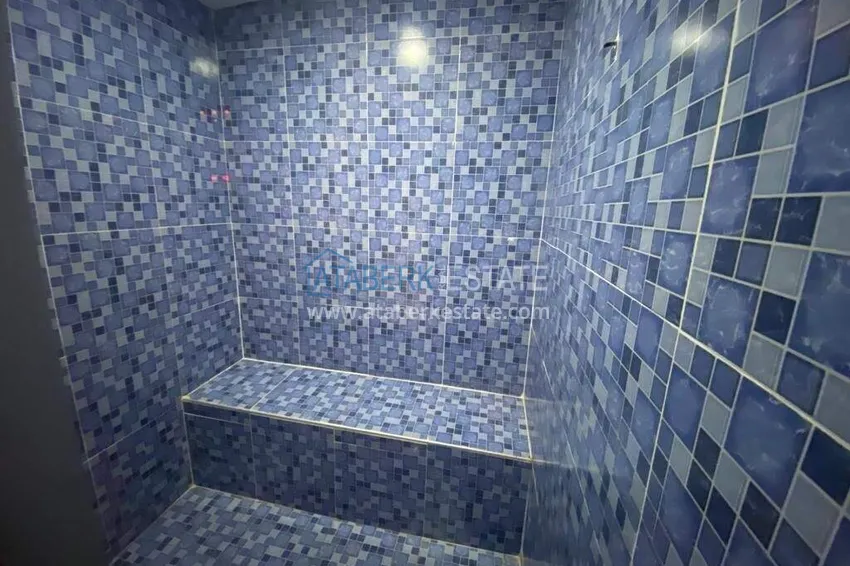 Nieruchomość w centrum Alanya - apartament 2+1 150 metrów od morza, plaża Keykubat 17 