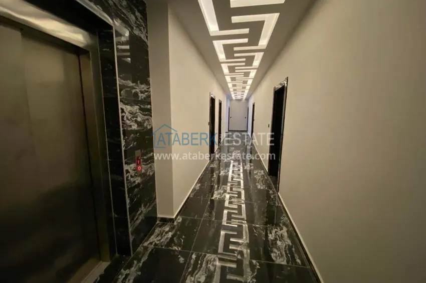 Nieruchomość w centrum Alanya - apartament 2+1 150 metrów od morza, plaża Keykubat 19 