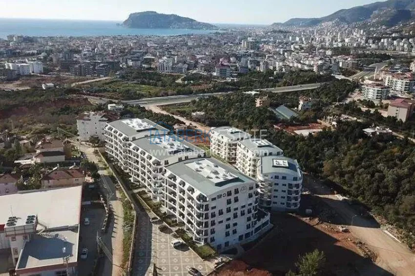 Apartament 1+1 w Alanyi z 12-miesięcznym planem ratalnym - dzielnica Oba 2 