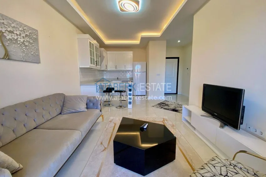 Kupuj  Apartament 1+1 w Alanyi z 12-miesięcznym planem ratalnym - dzielnica Oba 4 
