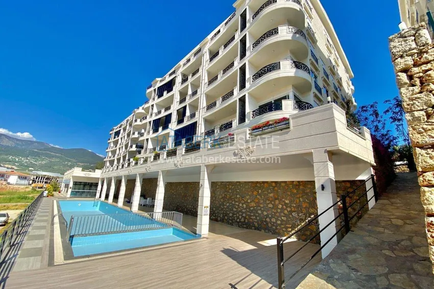 Apartament 1+1 w Alanyi z 12-miesięcznym planem ratalnym - dzielnica Oba 5 