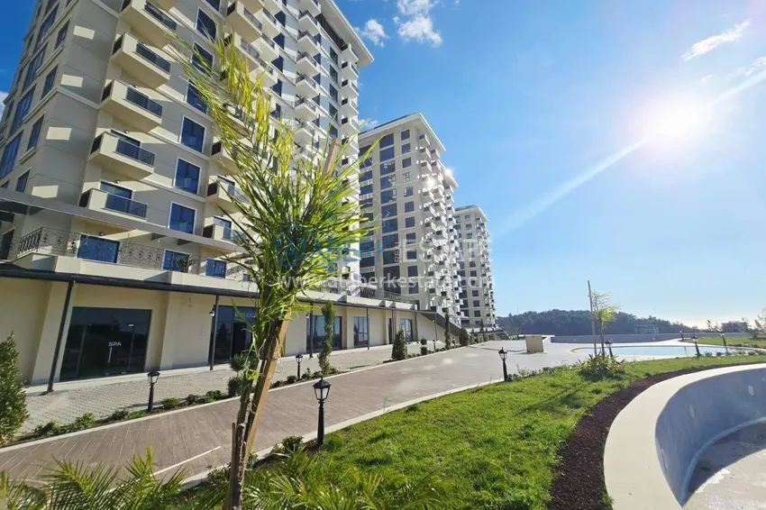 Nieruchomość w Alanyi z widokiem na morze - apartament 1+1 w Mahmutlar 7 