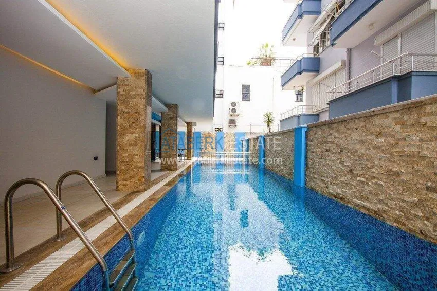 Nieruchomość w centrum Alanya - apartament 2+1 150 metrów od morza, plaża Keykubat 6 