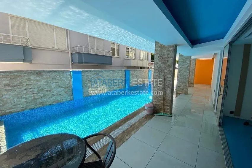 Nieruchomość w centrum Alanya - apartament 2+1 150 metrów od morza, plaża Keykubat 7 
