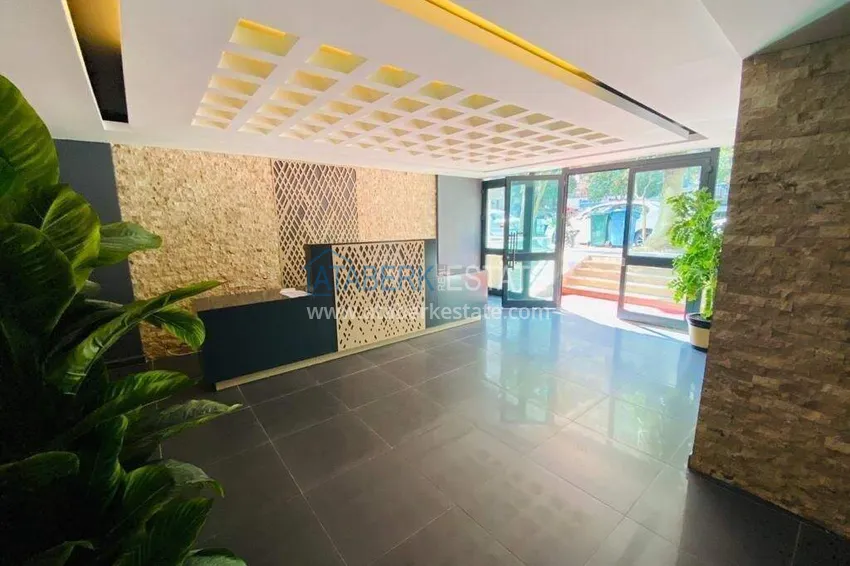 Nieruchomość w centrum Alanya - apartament 2+1 150 metrów od morza, plaża Keykubat 8 