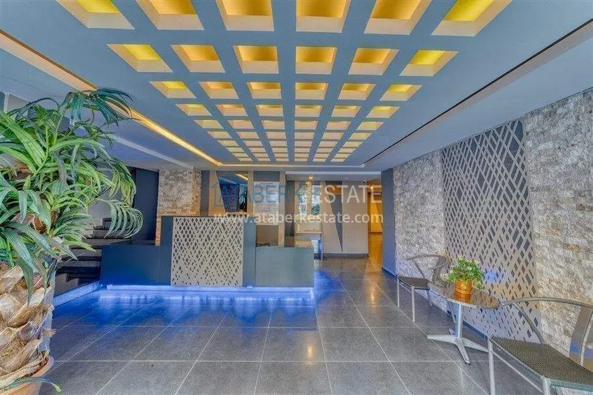 Nieruchomość w centrum Alanya - apartament 2+1 150 metrów od morza, plaża Keykubat 9 