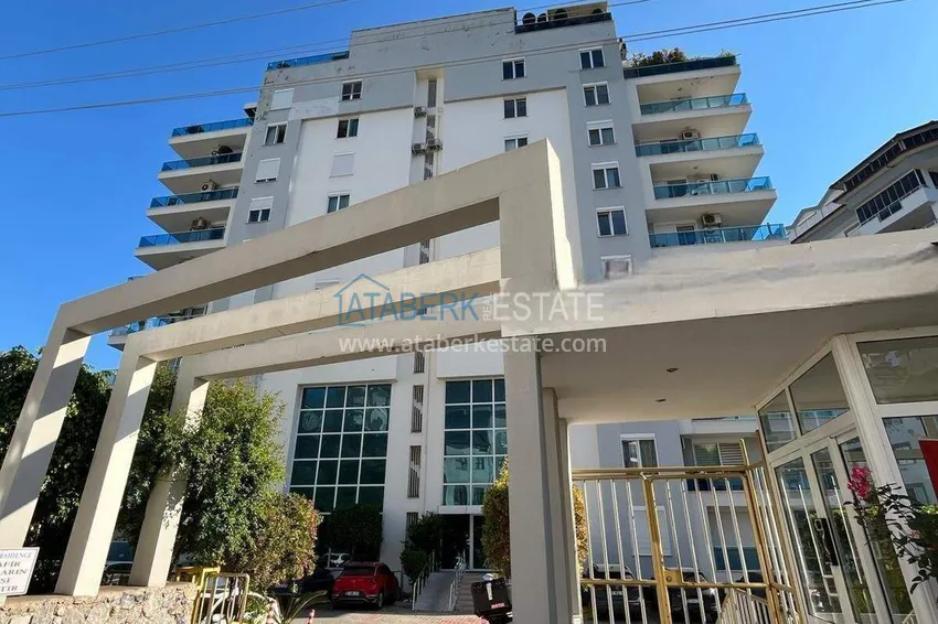 1+1 mieszkanie na zezwolenie na pobyt i obywatelstwo w Alanyi - 80 m² umeblowane, dzielnica Cikcilli 2 