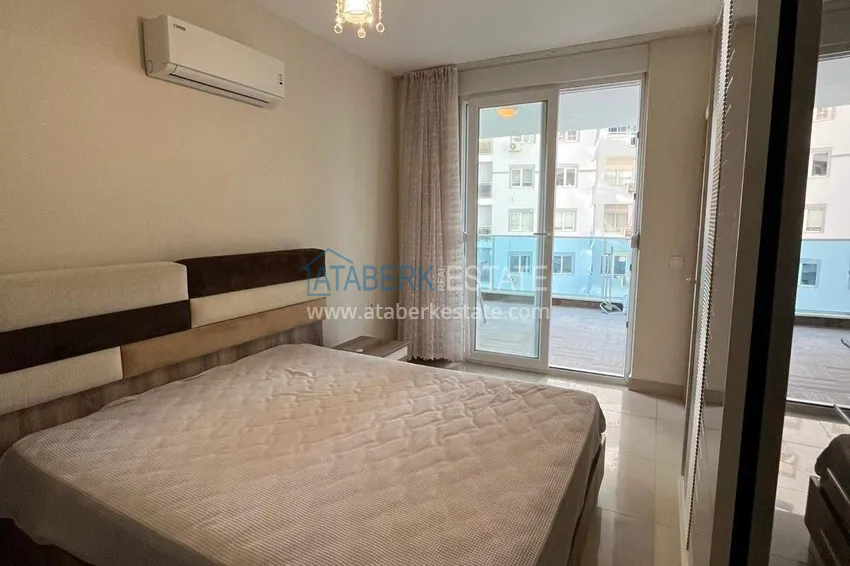 Kupuj  1+1 mieszkanie na zezwolenie na pobyt i obywatelstwo w Alanyi - 80 m² umeblowane, dzielnica Cikcilli 5 