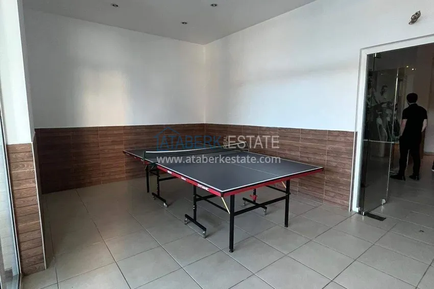 1+1 mieszkanie na zezwolenie na pobyt i obywatelstwo w Alanyi - 80 m² umeblowane, dzielnica Cikcilli 9 