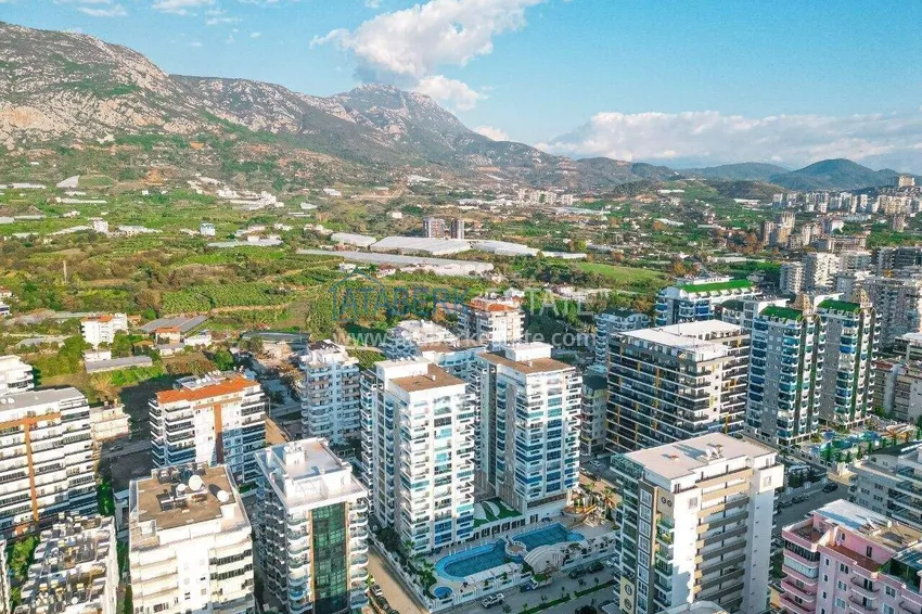 Apartament 2+1 w Alanyi — nowe meble, luksusowa rezydencja, dzielnica Mahmutlar 2 