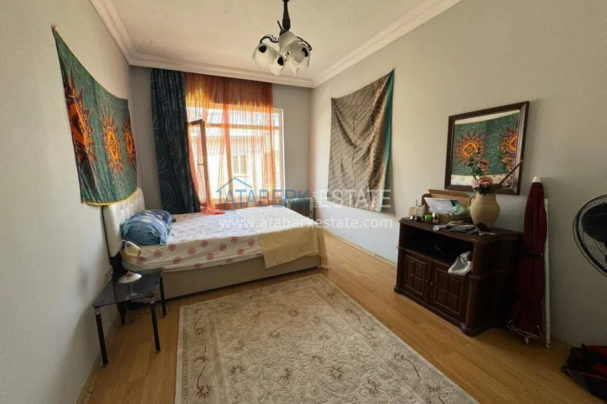 Kupuj  Apartament 2+1 w centrum Alanyi, Półwysep Kale — umeblowany i z widokiem na morze  17 