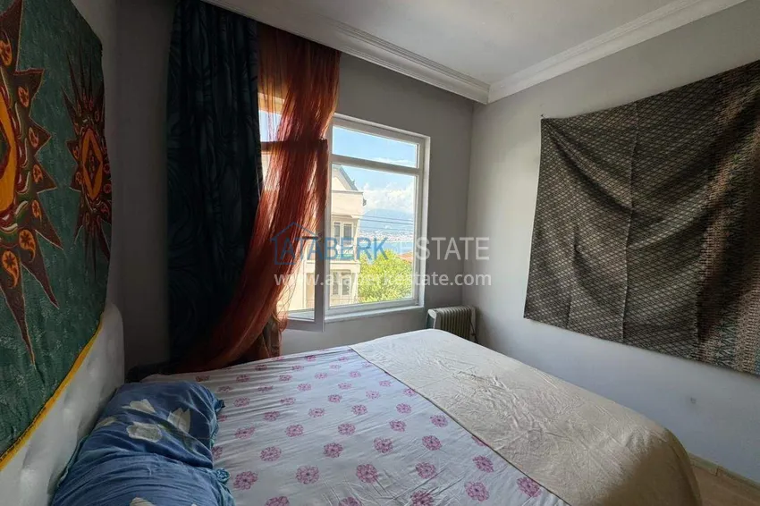 Kupuj  Apartament 2+1 w centrum Alanyi, Półwysep Kale — umeblowany i z widokiem na morze  19 