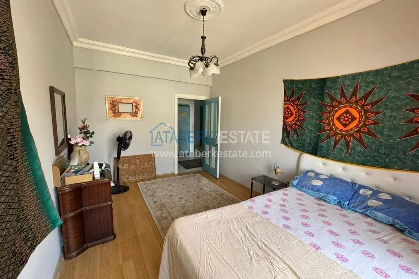 Kupuj  Apartament 2+1 w centrum Alanyi, Półwysep Kale — umeblowany i z widokiem na morze  21 