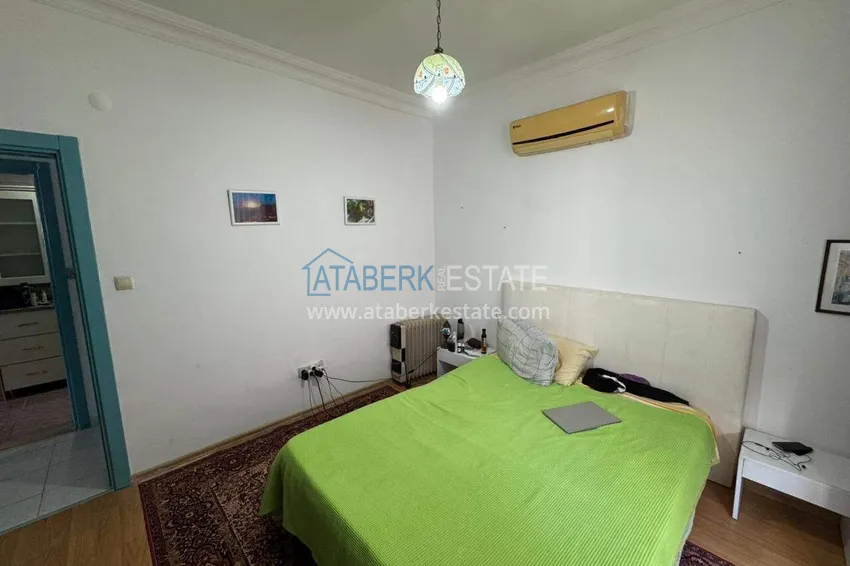 Kupuj  Apartament 2+1 w centrum Alanyi, Półwysep Kale — umeblowany i z widokiem na morze  23 