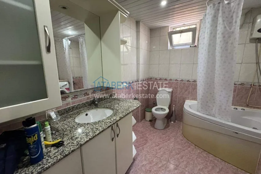 Kupuj  Apartament 2+1 w centrum Alanyi, Półwysep Kale — umeblowany i z widokiem na morze  26 