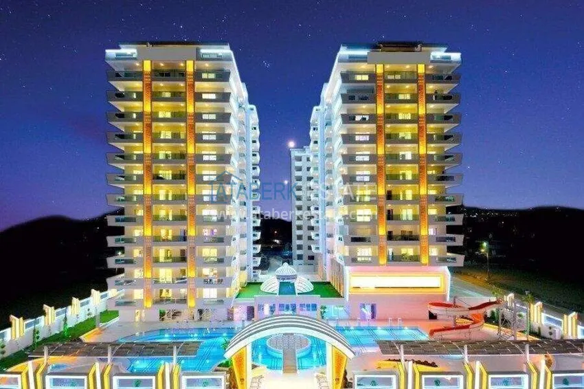 Apartament 2+1 w Alanyi — nowe meble, luksusowa rezydencja, dzielnica Mahmutlar 4 