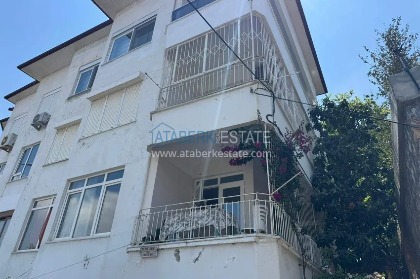 Apartament 2+1 w centrum Alanyi, Półwysep Kale — umeblowany i z widokiem na morze  3 