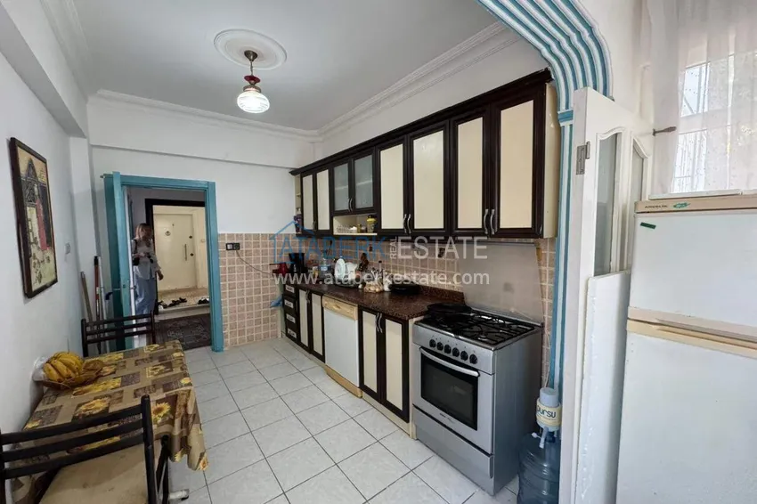 Kupuj  Apartament 2+1 w centrum Alanyi, Półwysep Kale — umeblowany i z widokiem na morze  5 