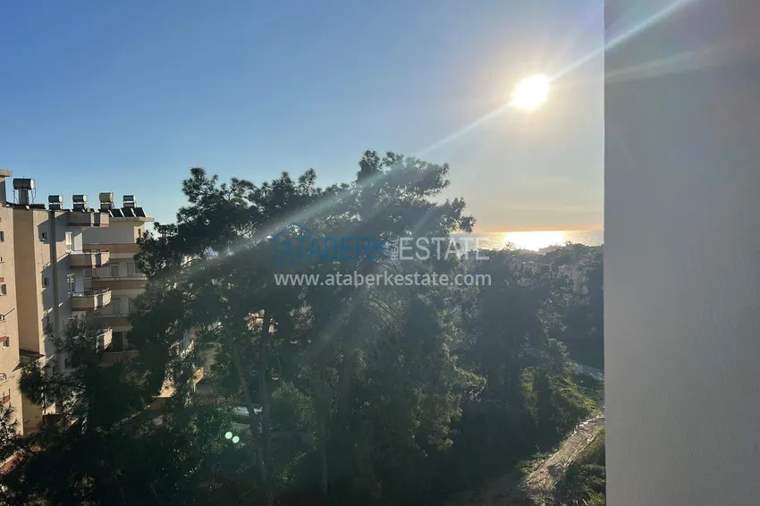 Kupuj  Apartament 1+1 z widokiem na morze w Alanya, dzielnica Avsallar  15 