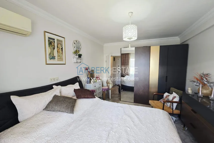 Kupuj  Apartament 1+1 w Alanyi z widokiem na morze — meble, prestiżowy kompleks, dzielnica Oba 8 