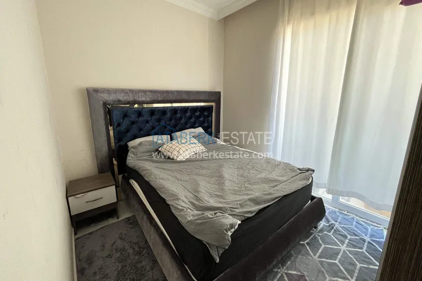 Kupuj  Mieszkanie 2+1 w Alanyi na zezwolenie na pobyt i obywatelstwo - meble, przeszklony balkon, dzielnica Oba 8 