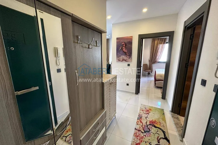 Kupuj  Apartament 1+1 w Alanya, dzielnica Mahmutlar — meble, widok na góry 1 