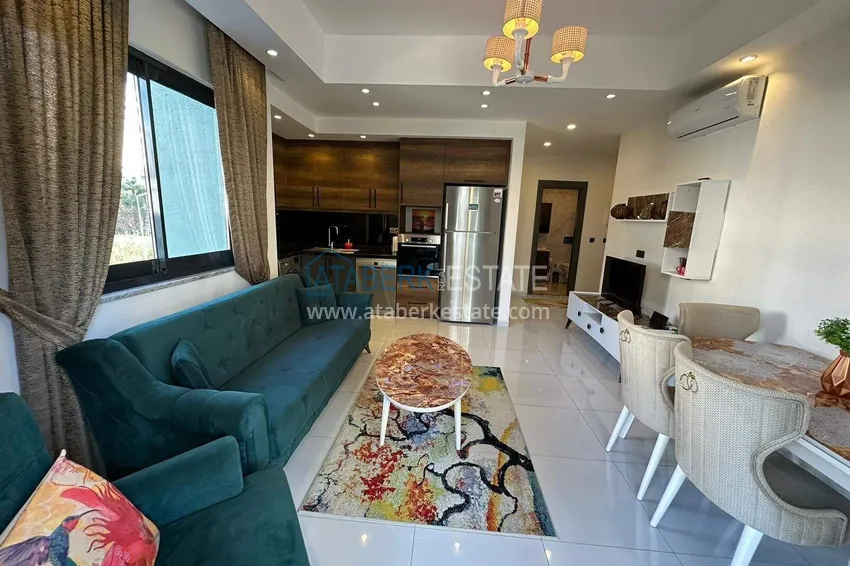 Kupuj  Apartament 1+1 w Alanya, dzielnica Mahmutlar — meble, widok na góry 10 
