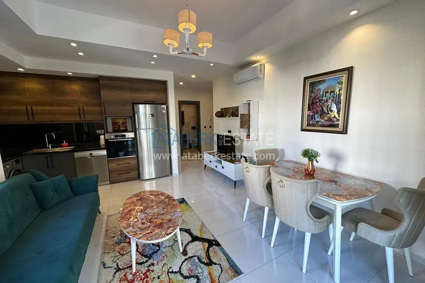 Kupuj  Apartament 1+1 w Alanya, dzielnica Mahmutlar — meble, widok na góry 11 