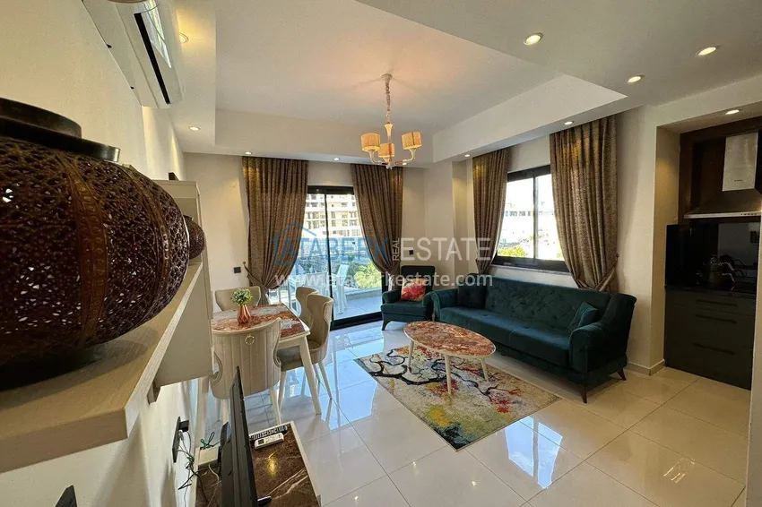 Kupuj  Apartament 1+1 w Alanya, dzielnica Mahmutlar — meble, widok na góry 12 