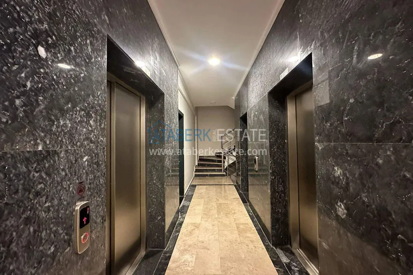 Apartament z wysoką ceną w Alanyi - widok na morze i góry, kompleks premium, dzielnica Mahmutlar  12 