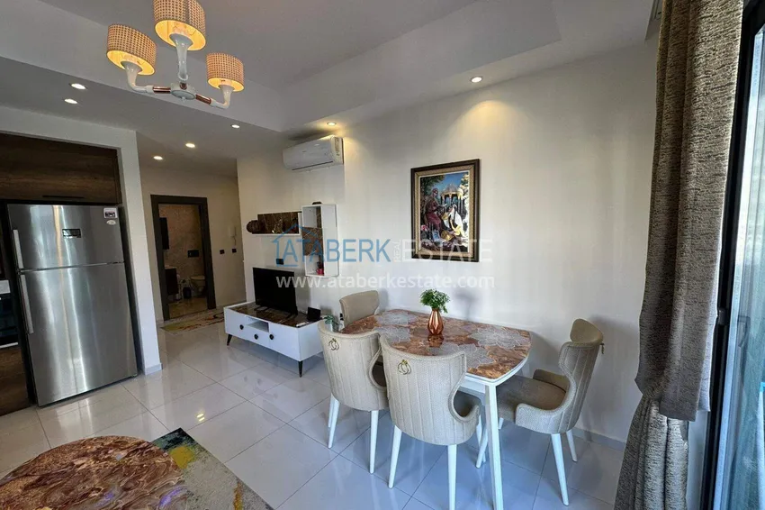 Kupuj  Apartament 1+1 w Alanya, dzielnica Mahmutlar — meble, widok na góry 13 