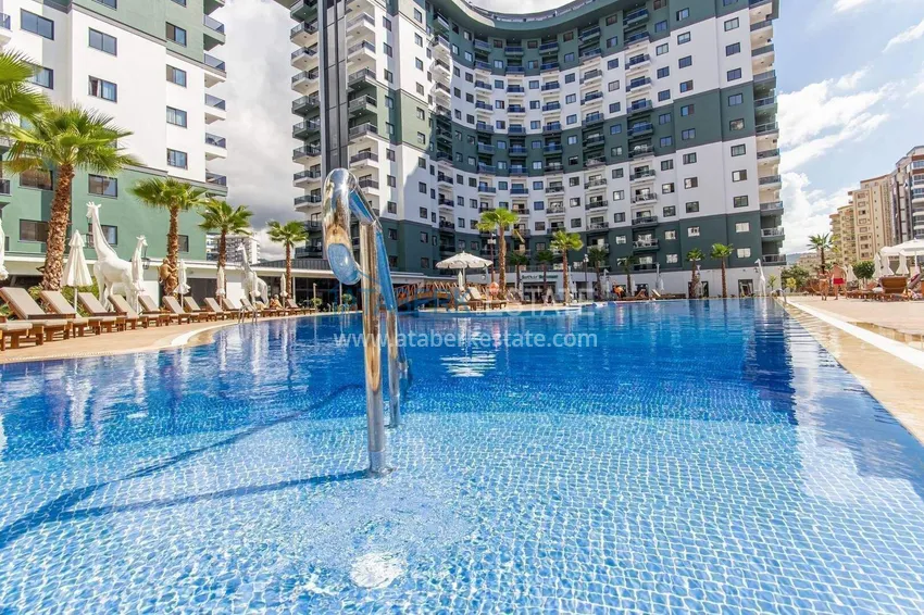 Apartament w Alanyi — kompleks hotelowy, 550 metrów od morza, dzielnica Mahmutlar  18 