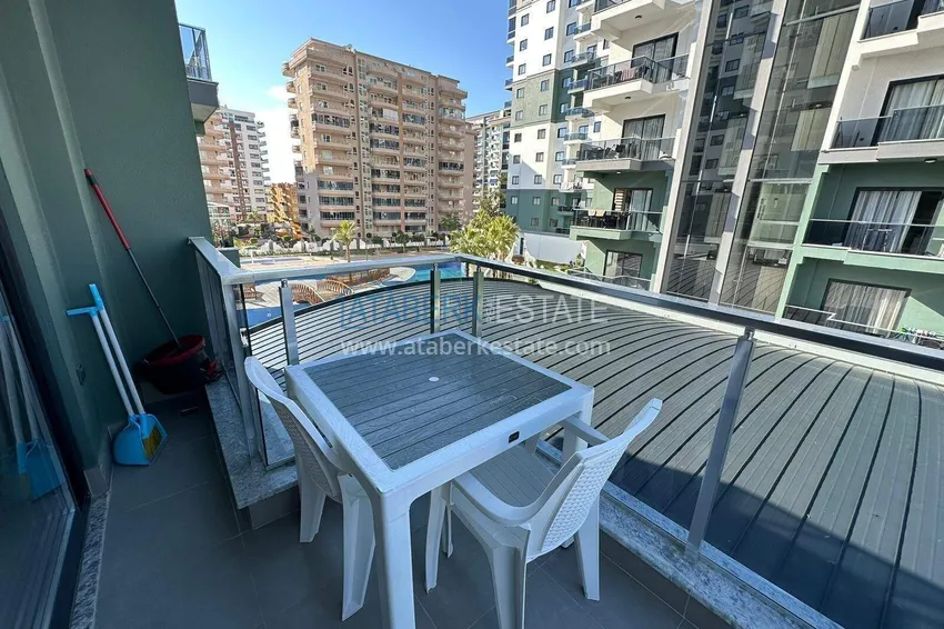 Kupuj  Apartament 1+1 w Alanya, dzielnica Mahmutlar — meble, widok na góry 18 