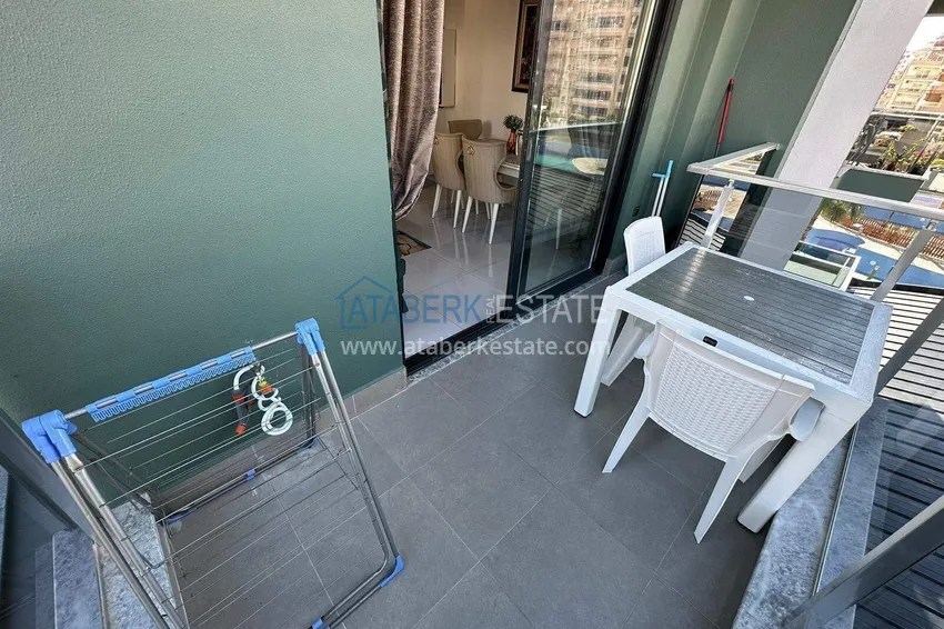 Kupuj  Apartament 1+1 w Alanya, dzielnica Mahmutlar — meble, widok na góry 19 