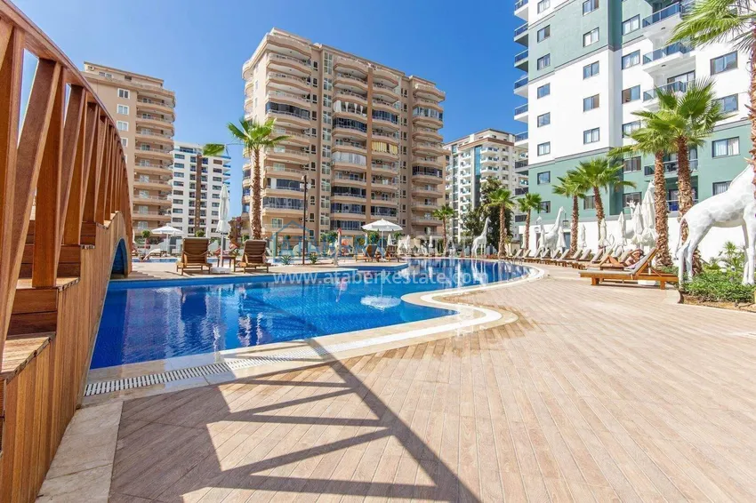Apartament w Alanyi — kompleks hotelowy, 550 metrów od morza, dzielnica Mahmutlar  20 