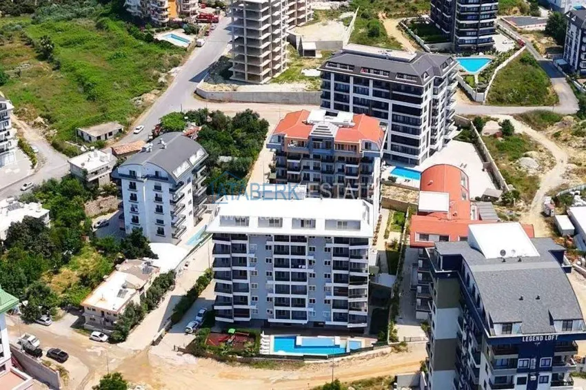 Apartament 1+1 od właściciela w Alanyi z pięknym wykończeniem — dzielnica Avsallar 2 