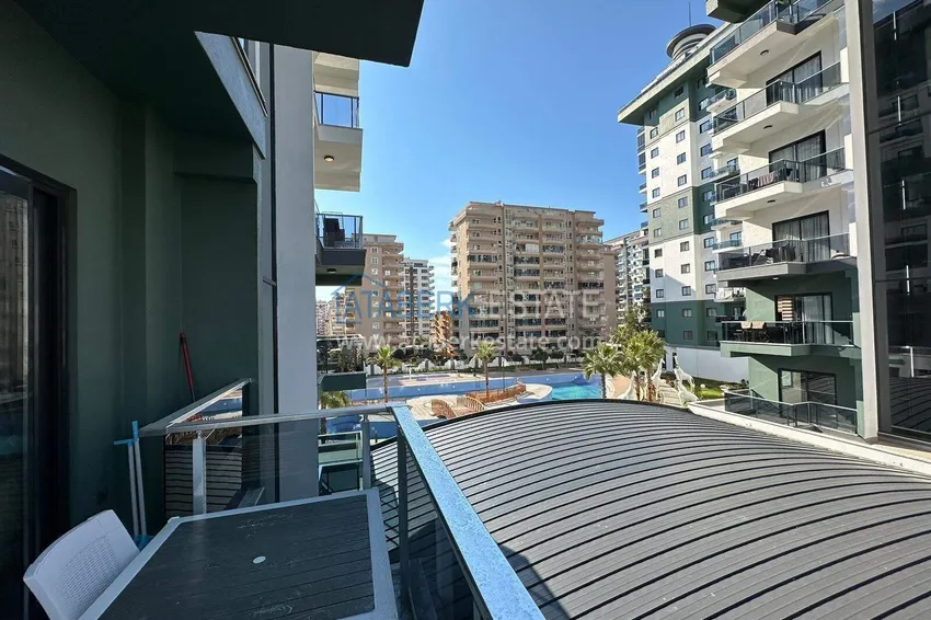 Kupuj  Apartament 1+1 w Alanya, dzielnica Mahmutlar — meble, widok na góry 21 