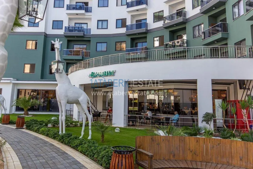 Apartament w Alanyi — kompleks hotelowy, 550 metrów od morza, dzielnica Mahmutlar  33 