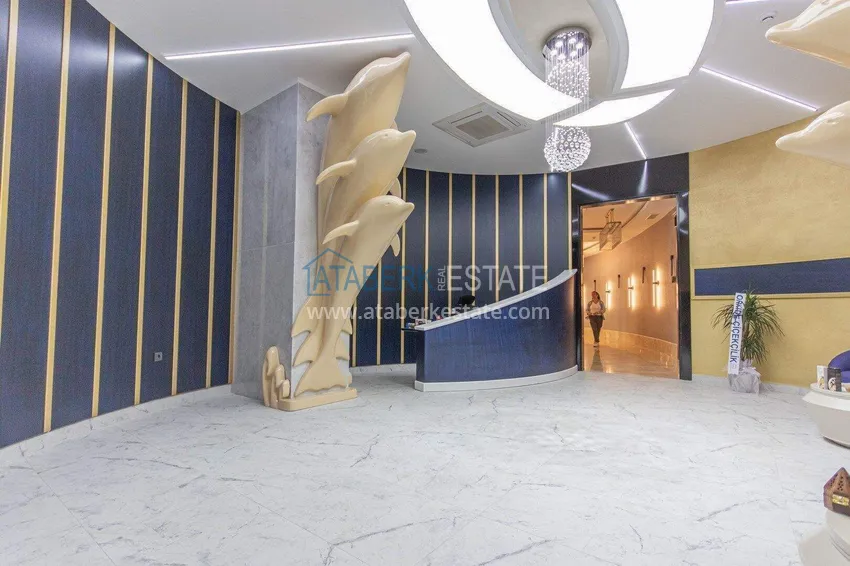 Apartament w Alanyi — kompleks hotelowy, 550 metrów od morza, dzielnica Mahmutlar  44 