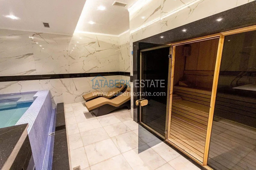 Apartament w Alanyi — kompleks hotelowy, 550 metrów od morza, dzielnica Mahmutlar  55 