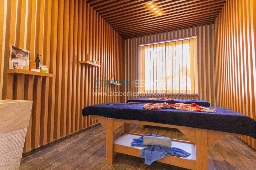 Apartament 1+1 w Alanya, dzielnica Mahmutlar — meble, widok na góry 62 