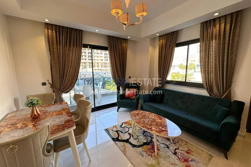 Kupuj  Apartament 1+1 w Alanya, dzielnica Mahmutlar — meble, widok na góry 8 
